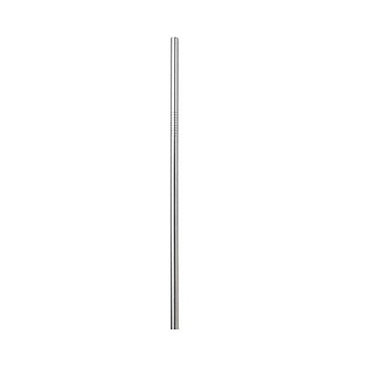 Canudo de Inox Extra-Longo Reto 30cm