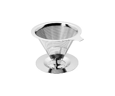 Filtro Coador de Café de Inox Pequeno - OUTLET
