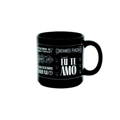 Caneca Preta Regras da Casa Masterchef