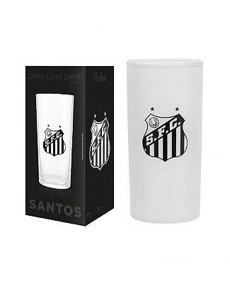 Copo Cylinder Long Drink Prime Santos Futebol Clube 300ml