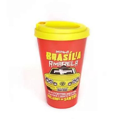 Copo Fun Mamonas Assassinas Brasilia Amarela