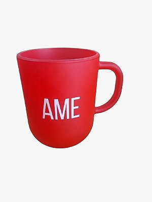 Caneca De Vidro Emoções 300ML Ame Na Luva