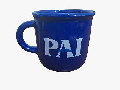 Caneca Azul - Pai Bigode