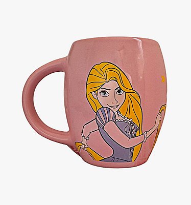 Caneca Bulging Cerâmica  Princesas - Rapunzel