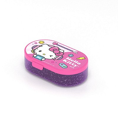 Organizador To Go Com Tampa - Hello Kitty