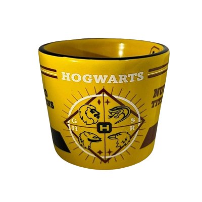 Caneca em Cerâmica Harry Potter Amarela - Hogwarts