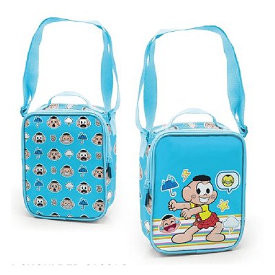 Shoulder Bag Termica Cascão Monimoji Turma da Mônica