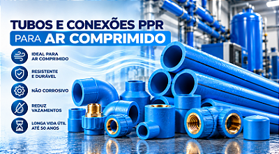 Tubos PPR — Ar Comprimido