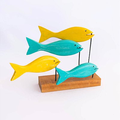 Escultura 4 Peixes