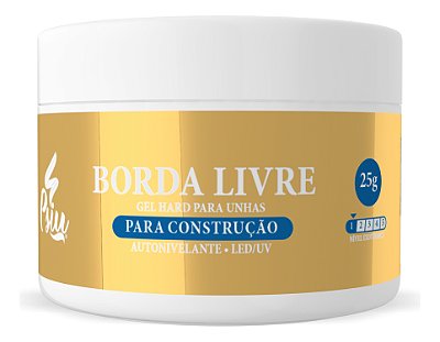 Psiu - Gel Hard Borda Livre 28g