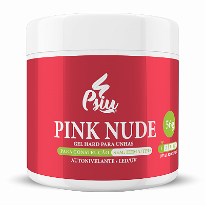 Psiu - Gel Hard Pink Nude 56g