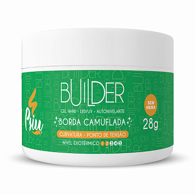 Psiu - Gel Linha Builder Borda Camuflada 28g