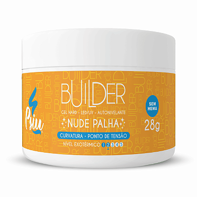 Psiu - Gel Linha Builder Nude Palha 28g