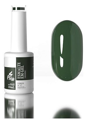 Psiu - Esmalte em Gel Led/UV N° 27 Verde 10ml