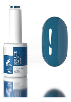 Psiu - Esmalte em Gel Led/UV N° 217 Azul Royal 10ml