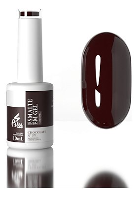 Psiu - Esmalte em Gel Led/UV N° 371 Chocolate 10ml
