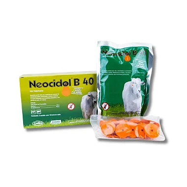 Brinco Neocidol B 40% Contra Moscas Do Chifre - 20 Unidades