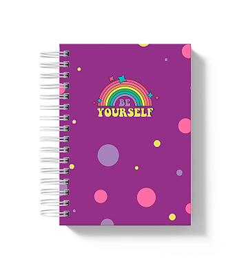 Caderno A5: Be Yourself