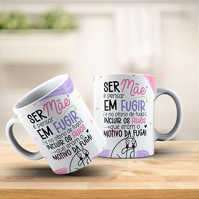 Caneca de Porcelana: Mãe - Plano de Fuga