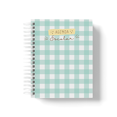 Agenda Escolar Permanente - Menino