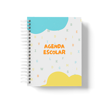 Agenda Escolar Permanente - Menino