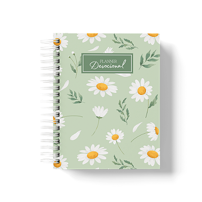 Planner Devocional Evangélico: Margaridas
