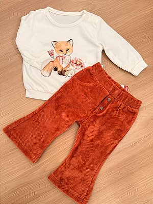 Conjuntinho Growup - Estampado Raposinha