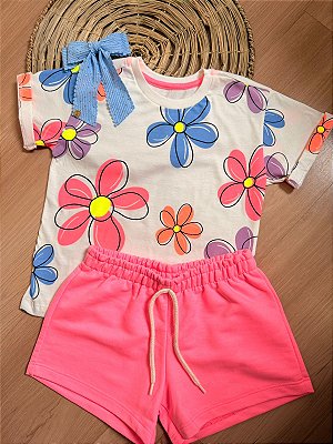Conjunto Infantil Menina Flowers