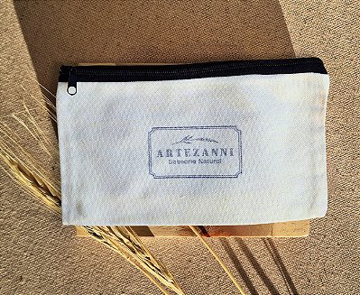 Necessaire de Algodão Cru