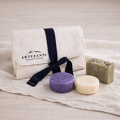 KIT Viagem com Necessaire