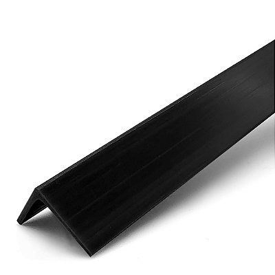 Perfil Cantoneira para Acabamento - 25x25 mm | Em Plástico PVC ou PS
