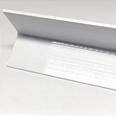 Perfil Cantoneira para Acabamento - 40x40 mm | Em Plástico PVC ou PS