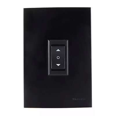 Conjunto Para Persianas 4x2'' Elétrica Preto Clean Margirius