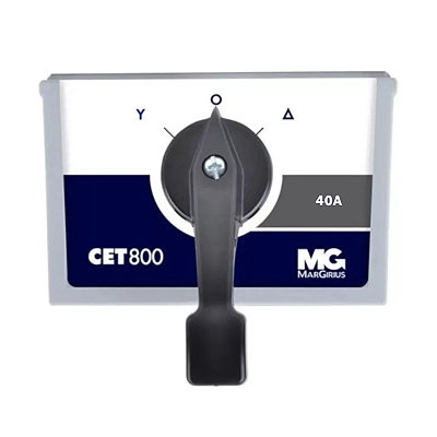 Chave Partida Estrela Triângulo 40A Alavanca CET840 16274 Margirius