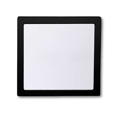 Painel de Led Preto 18w Quadrado Sobrepor Bivolt Taschibra