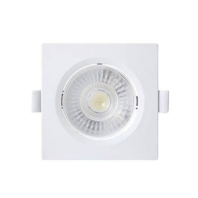Spot de Led 5w Embutir Alltop Quadrado 9x9cm Bivolt Taschibra