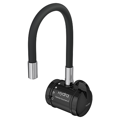 Torneira Elétrica Hydralar Gourmet De Parede Preto 5500W