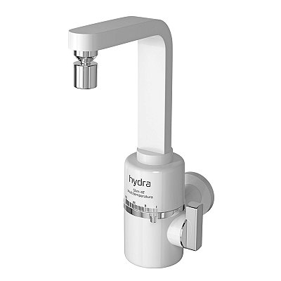 Torneira Elétrica Hydra Slim 4T 5500W De Parede Branca