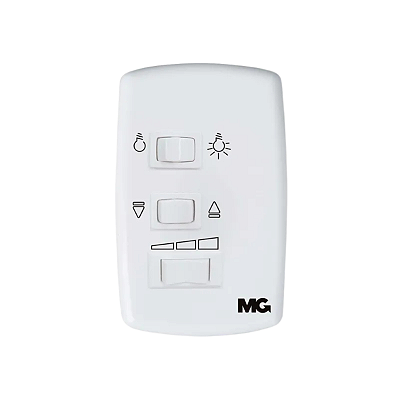 Controle para Ventilador Teto Com Capacitor De Embutir Margirius