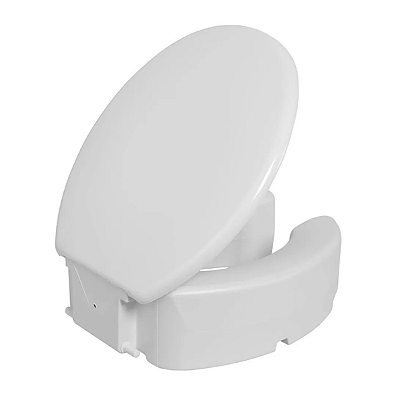 Assento Vaso Sanitário Elevação 13cm Branco Astra
