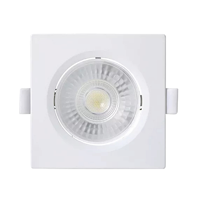 Spot de Led 7w Embutir Alltop Quadrado Par 20 Bivolt Taschibra