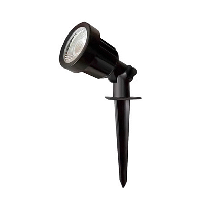 Espeto De Jardim Led Integrado 5W Destaco Preto Bivolt Taschibra