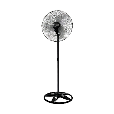 Ventilador De Chão Pedestal 60cm Bivolt Preto Venti Delta