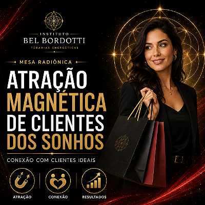 Mesa Radiônica Atração Magnética de Clientes dos Sonhos Versão 2.0