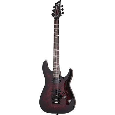 Guitarra Schecter Omen-6 Vintage White - Tons Musicais - Loja de