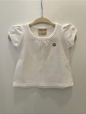 Blusa / Camiseta lisa menina- 3 meses