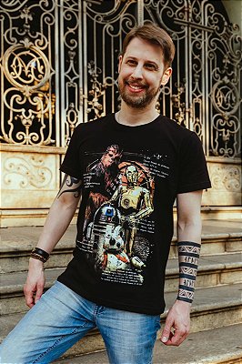 Camisa Star Wars Personagens