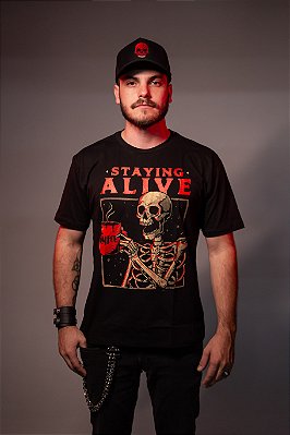 Camisa Caveira café