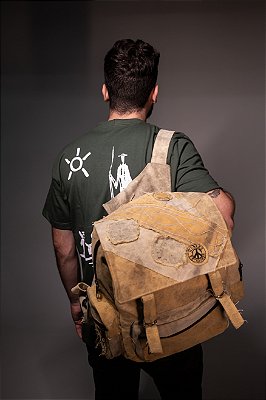 Mochila Harley lona de caminhão