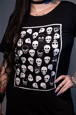 Vestido Caveirinhas